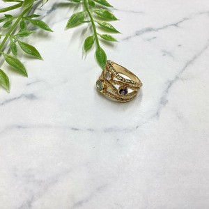 Ring Colorful Bijoux Rings Rhinestone