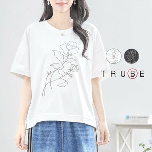 2025年新商品 T 恤/上衣 刺绣 L尺寸 棉