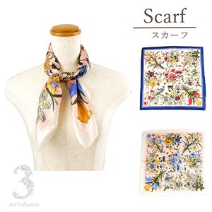 Thin Scarf Floral Pattern Thin [S/S NEW]