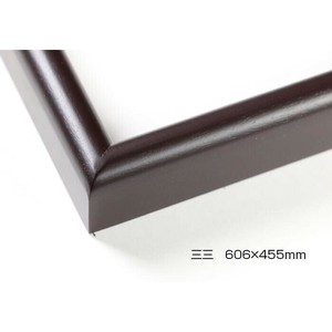 デッサン額　木製フレーム　桜カマボコ　セピア　三三606×455　アクリル