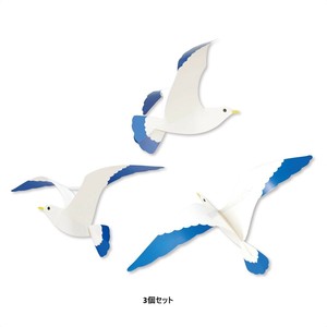 夏の吊り装飾　カモメ　モダン　ハンギングセット