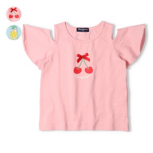 Kids' Short Sleeve T-shirt Flare Short-Sleeved T-Shirt Sleeve 100% Cotton