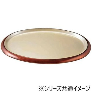 福井クラフト　尺5宴小判盛皿 黄金銀彩天べっ甲 55203120