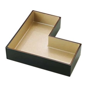 138×138L型箱　銀天べっ甲(外黒)　90110030