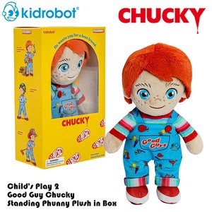 チャイルドプレイ2 GOOD GUYS チャッキー プラッシュ in BOX  PHUNNY 【Kidrobot】