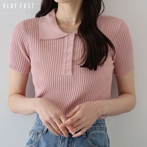 Sweater/Knitwear Short Sleeve Ribbed Knit [2025 NEW]