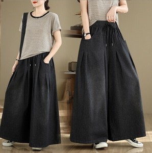 Full-Length Pant Ladies fashion Casual Wide Pants