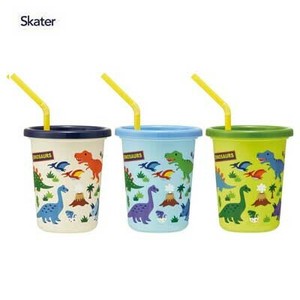Cup/Tumbler Dinosaur Skater 320ml Set of 3