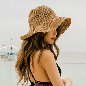 折畳　帽子 レディース 春夏　 帽子 レディース UV　透かし編み　日焼け防止　 UVカット　通気性