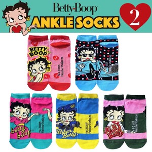 【気分上々↑↑】【足元から可愛い♡】BETTY BOOP ANKLE SOCKS くるぶし丈 ソックス ベティちゃん part.2