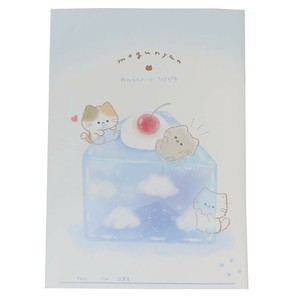 【取寄品】A5連絡ノートたて もぐにゃんゼリー