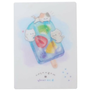 【下敷き】もぐにゃん 下じき アイスキャンディ
