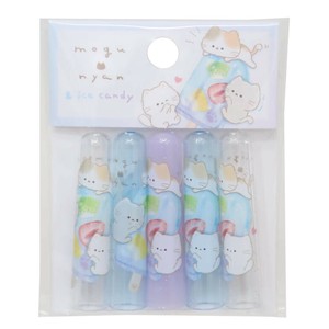 もぐにゃん えんぴつカバー5本セット アイスキャンディ
