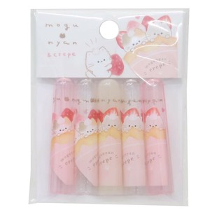 もぐにゃん えんぴつカバー5本セット クレープ