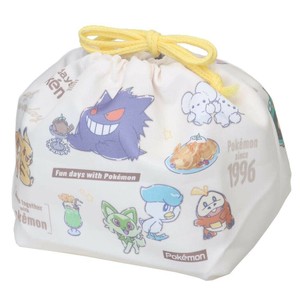 【取寄品】ポケットモンスター お弁当きんちゃくポーチ カフェロゴ整列