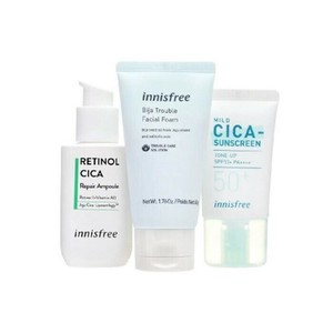 訳アリ！　韓国コスメ　innisfree（イニスフリー）レチノール　シカ　リペア アンプル スペシャル セット