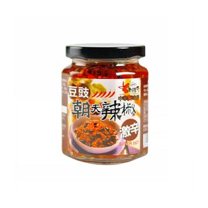 朝天豆鼓入り辛味調味料　豆鼓朝天辣椒醤　105g（1ケース24本）