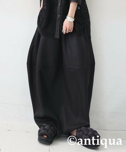 裙子 女士 下装 裙子 褶边/木耳边 茧形 antiqua