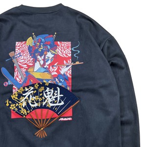 【予約販売】ポンチスウェード和柄「休日少女」スウェット(8月納品)【2025年秋冬新作商品】