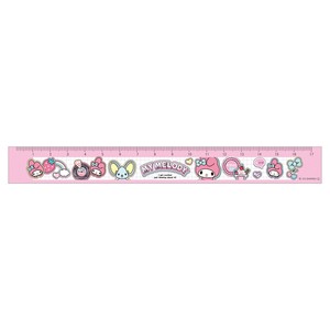 Pre-order Ruler/Measuring Tool My Melody Sanrio Characters 17cm
