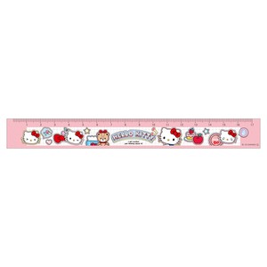 Pre-order Ruler/Measuring Tool Hello Kitty Sanrio Characters 17cm
