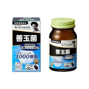 野口医学研究所 善玉菌 60粒 / サプリメント