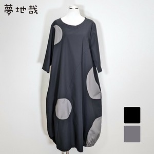 洋装/连衣裙 圆点 长款洋装/连衣裙