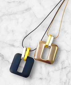 Necklace/Pendant Necklace Square [2025 NEW]