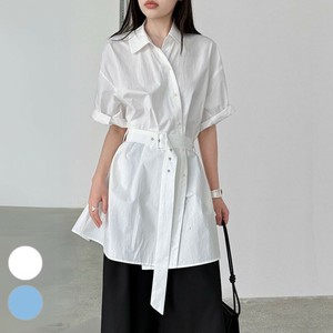 Button Shirt/Blouse Tunic S/S