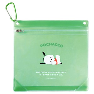 6月入荷新商品　サンリオカラビナジッパーケース　ポチャッコ
