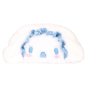6月入荷新商品　サンリオぬいぐるみフェイスポーチ　ベビー／シナモロール