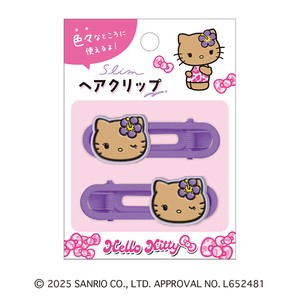 スリムヘアクリップ サンリオ 日焼けキティ