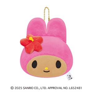 7月上旬入荷　ぬいぐるみミラー サンリオ 日焼けキティ