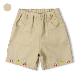 Kids' Short Pant Shorts 100% Cotton 3/10 length