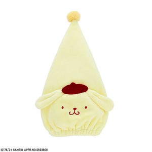 サンリオ ポムポムプリン ポムポムプリンキャップ バラエティキャップ　キャップタオル　ヘアドライタオル