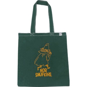 ムーミン リトルミイ スナフキン 染め レトロ  トート バッグ MOOMIN アパレル キャラクター