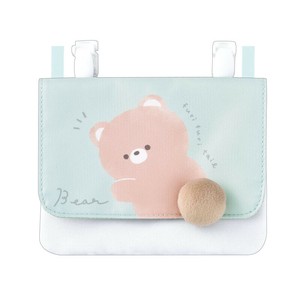 ショルダー付きワイドポシェットポケット
