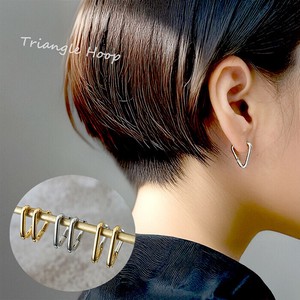 Pierced Earringss Stainless Steel 3-colors