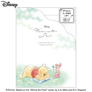 ■2025SS　新作■　Disney　ダイカットケース付きレター　プー/クローバー