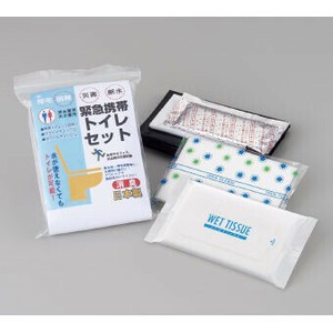 <低額ノベルティ>緊急携帯トイレセット　(KWS-4)