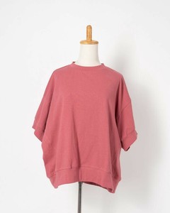16/-BD天竺ワイド5分袖Tシャツ