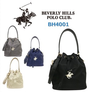 BEVERLY HILLS POLO CLUB　ナイロン巾着型バッグ BH4001【JAPAN SALES ONLY】