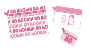 3連ポーチ　80周年アート　ムーミン/MOOMIN