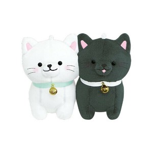 Key Ring Black-cat White-cat Nikonui Key Chain [Expected Mid June]