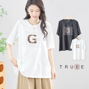 【2025新作】【L〜LL】“G”スパンコールロゴTシャツ(N13-152) (7号店）FM7