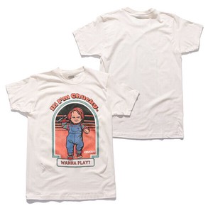 チャッキー【CHUCKY】チャイルド・プレイ Tシャツ 半袖 映画 ムービーT ホラー映画 メンズ レディース