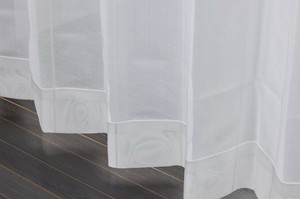 日本製レースカーテン「エコット」　シンプル　防炎カーテン