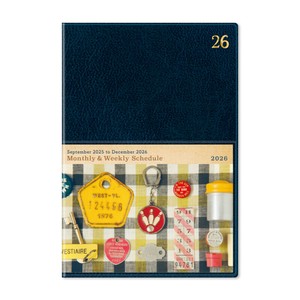 Planner/Diary Navy Schedule Made in Japan