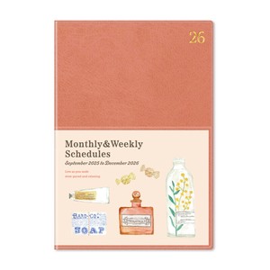 手帐/日记本 粉色 日程 日本制造