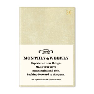 Planner/Diary Schedule Made in Japan